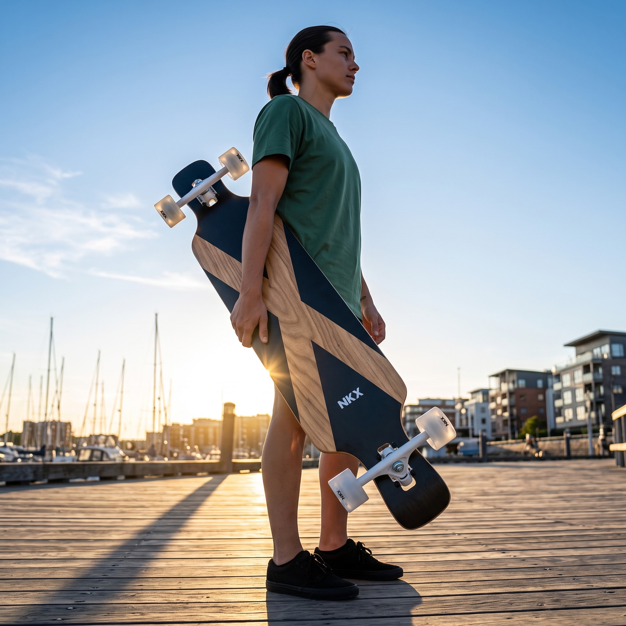 NKX Signature Pro Glasfiber Longboard