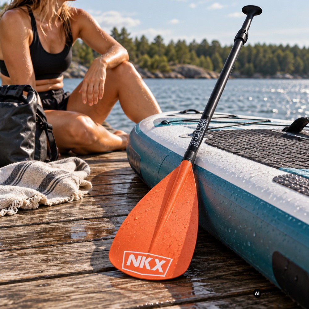 NKX Dropbomb Fiberglass / Nylon SUP Paddle