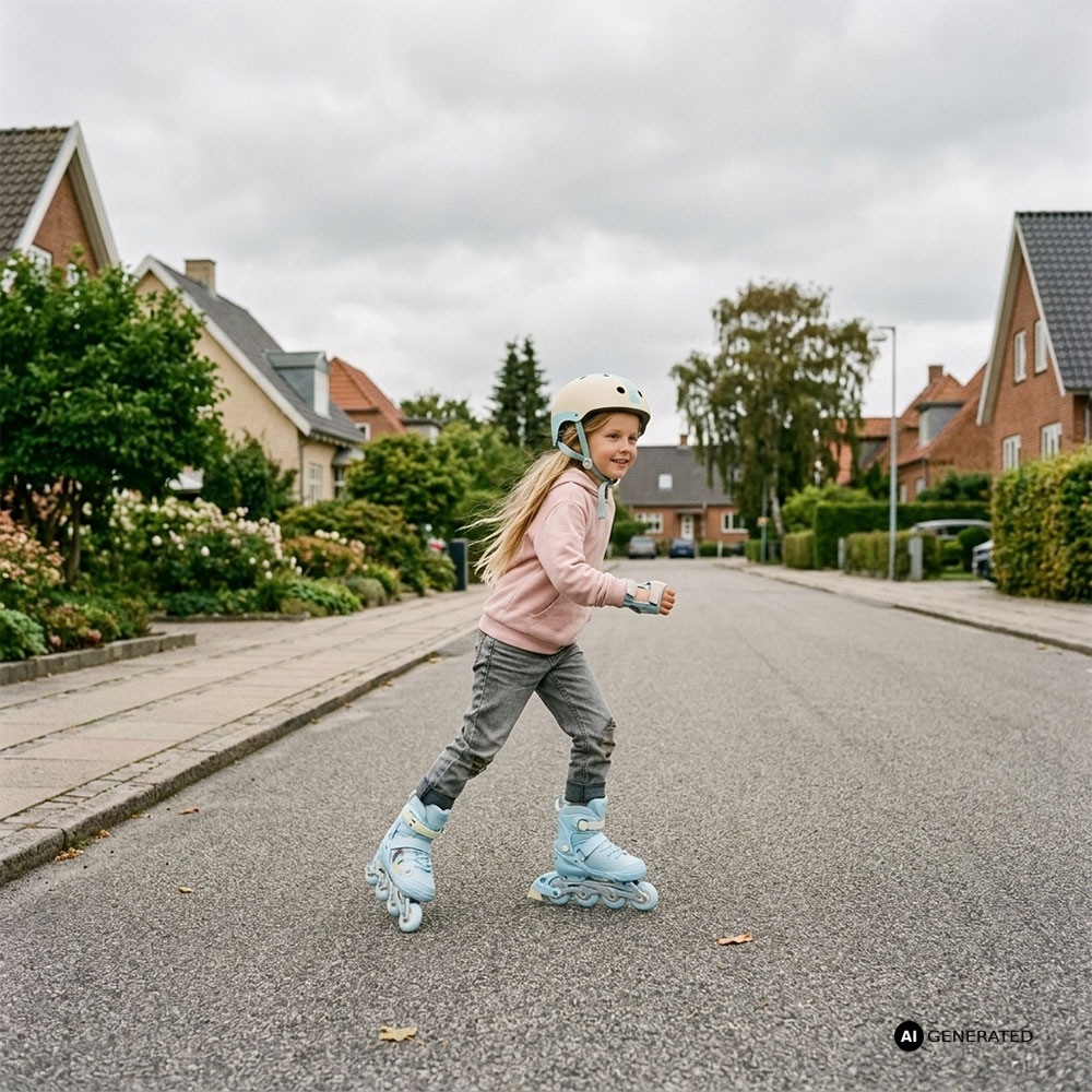 Story Moji Justerbar Inline Rulleskøjter