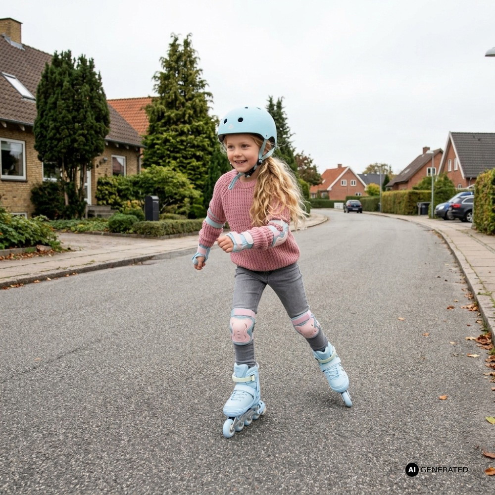 Story Moji Justerbar Inline Rulleskøjter