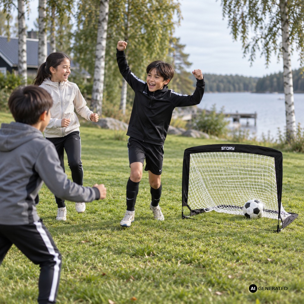 Story QuickNet Pop-Up Fodboldmål