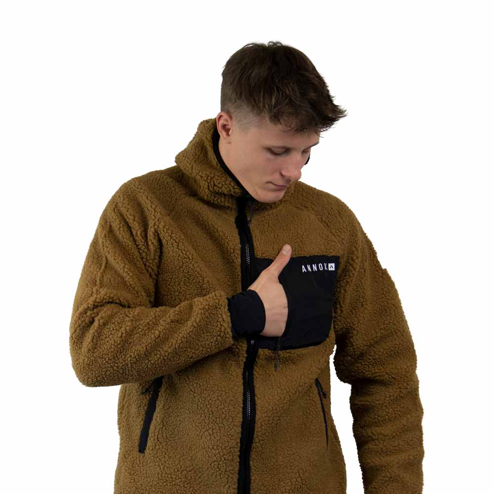Annox Summit Hoodie  Sherpa Fleecejakke
