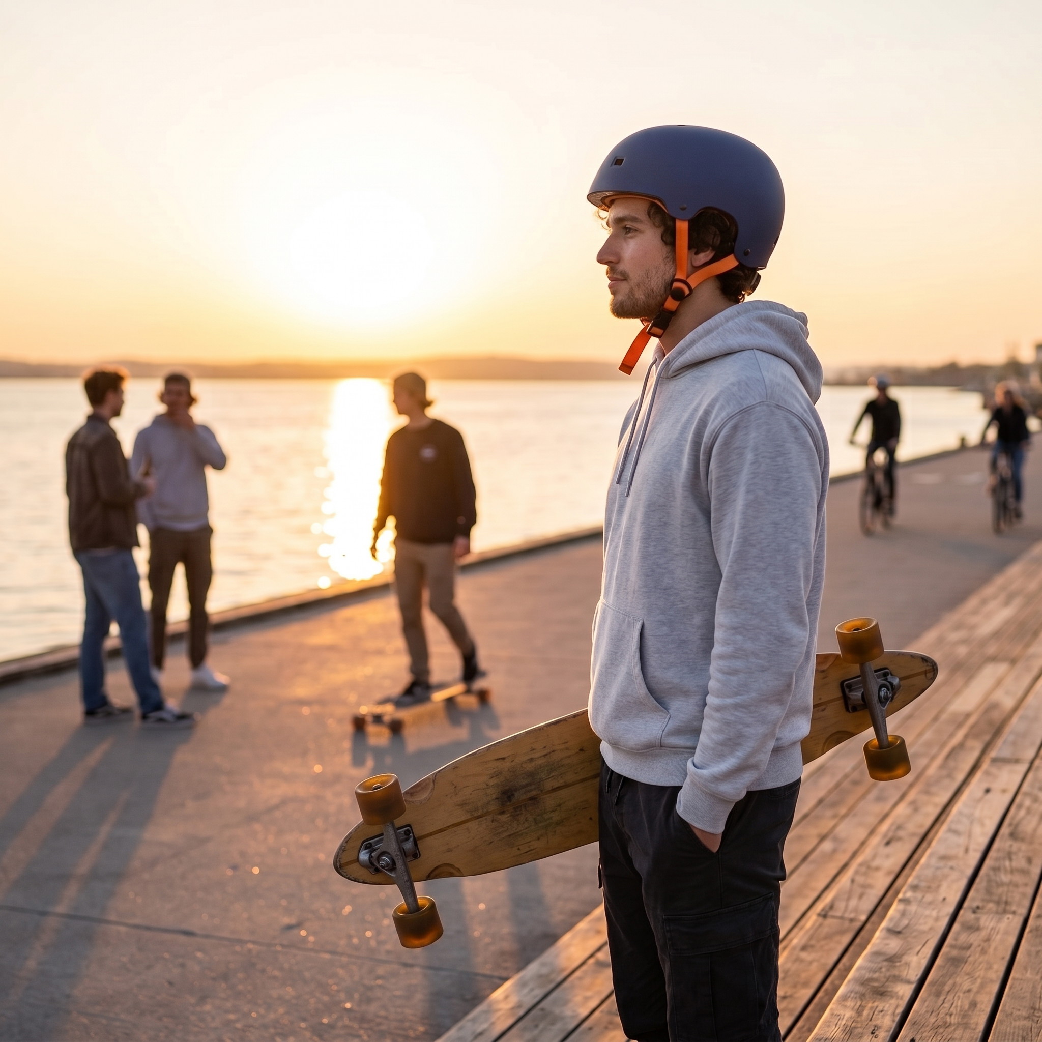 NKX Brain Saver Certificeret Skatehjelm
