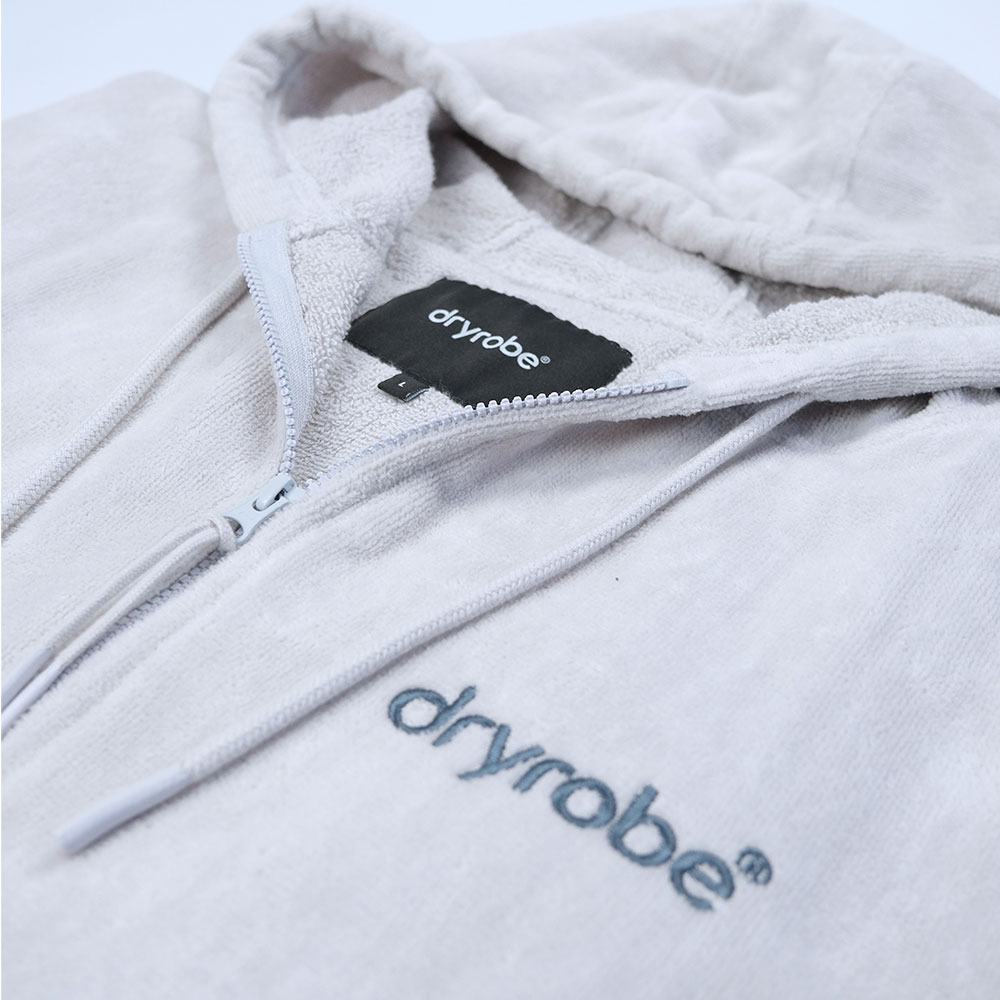 Dryrobe Full Zip Økologisk Håndklædekåbe