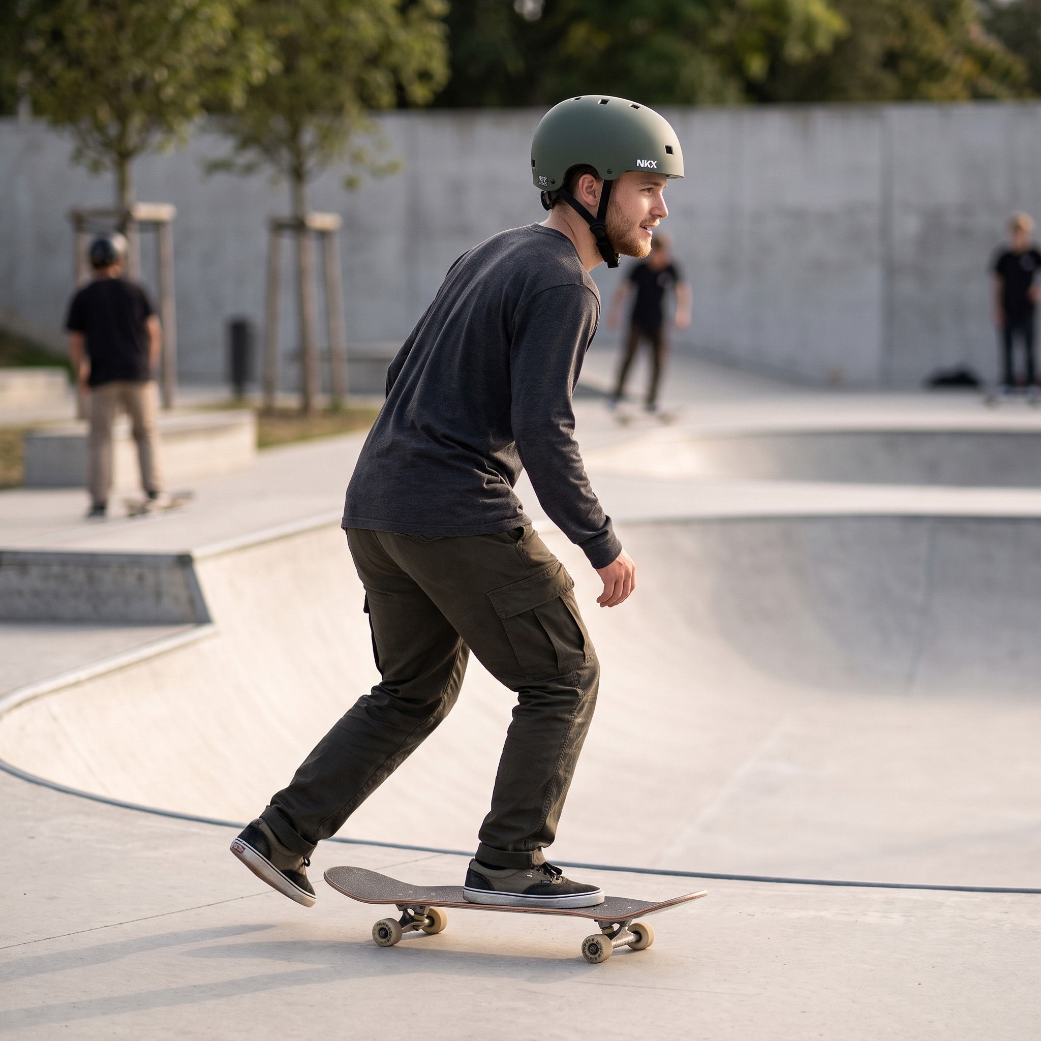NKX Brain Saver Certificeret Skatehjelm