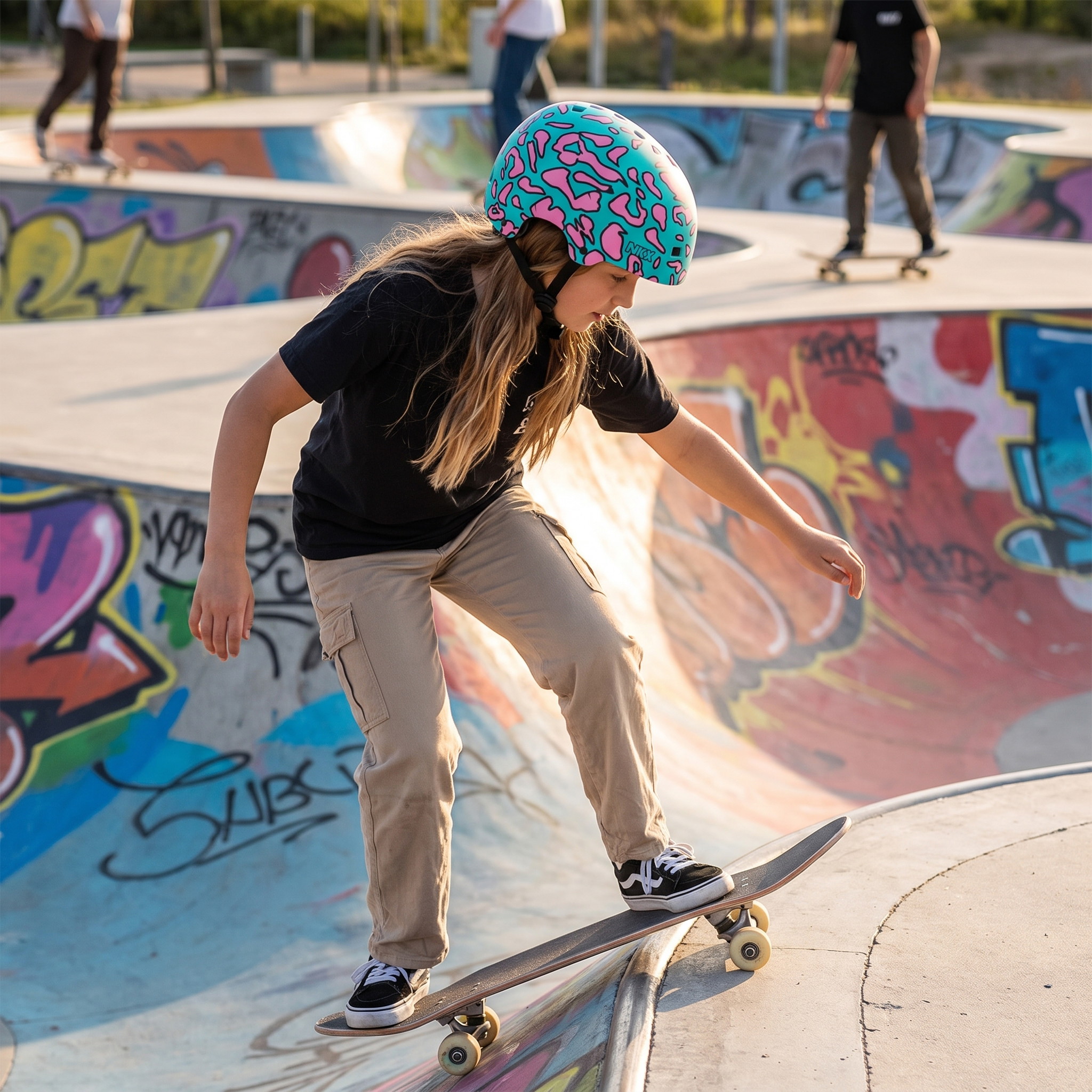 NKX Brain Saver Certificeret Skatehjelm