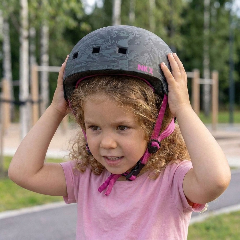 NKX Brain Saver Certificeret Skatehjelm