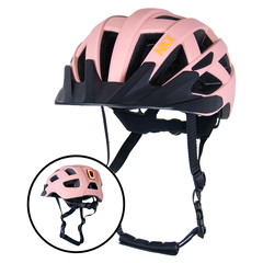 NKX City LED Cykelhjelm med indbygget lys