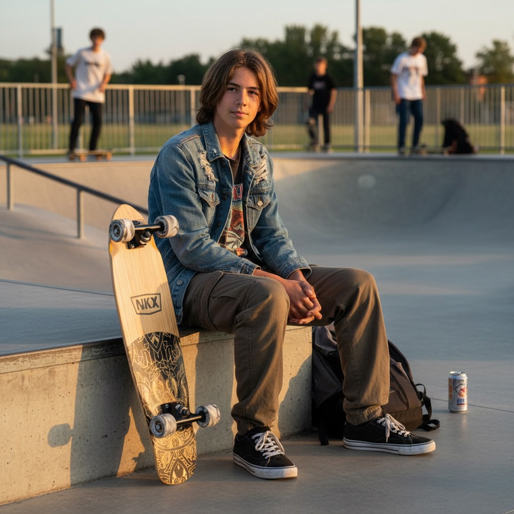 NKX Classic Mini Cruiser Skateboard Series