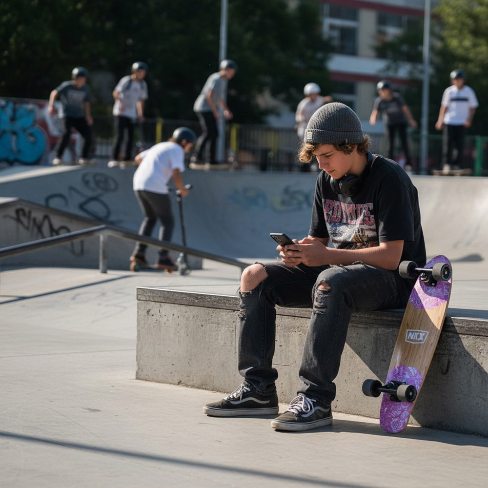 NKX Classic Mini Cruiser Skateboard Series