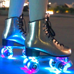 Story Disco Ruskind Side by Side Rulleskøjter