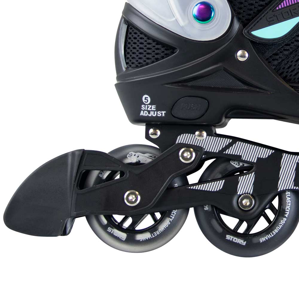 Story Motion Justerbar Inline Rulleskøjter