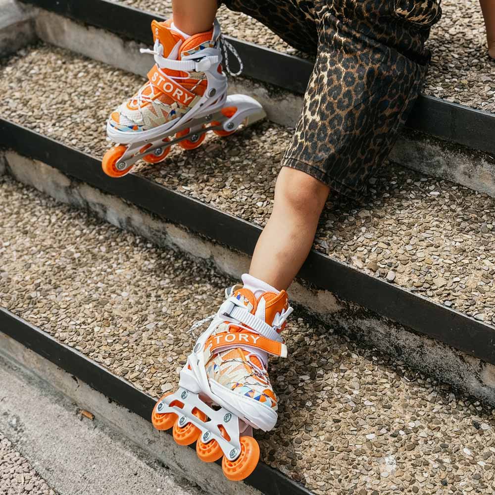 Story Spike Justerbar Inline Rulleskøjter