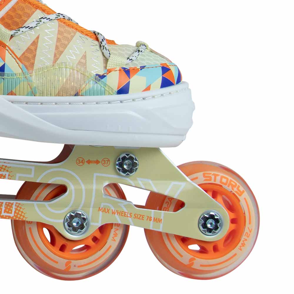 Story Spike Justerbar Inline Rulleskøjter