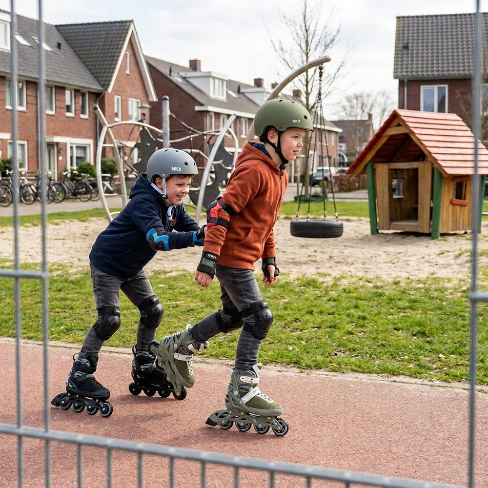 Story Fur Justerbare Inline Skøjter
