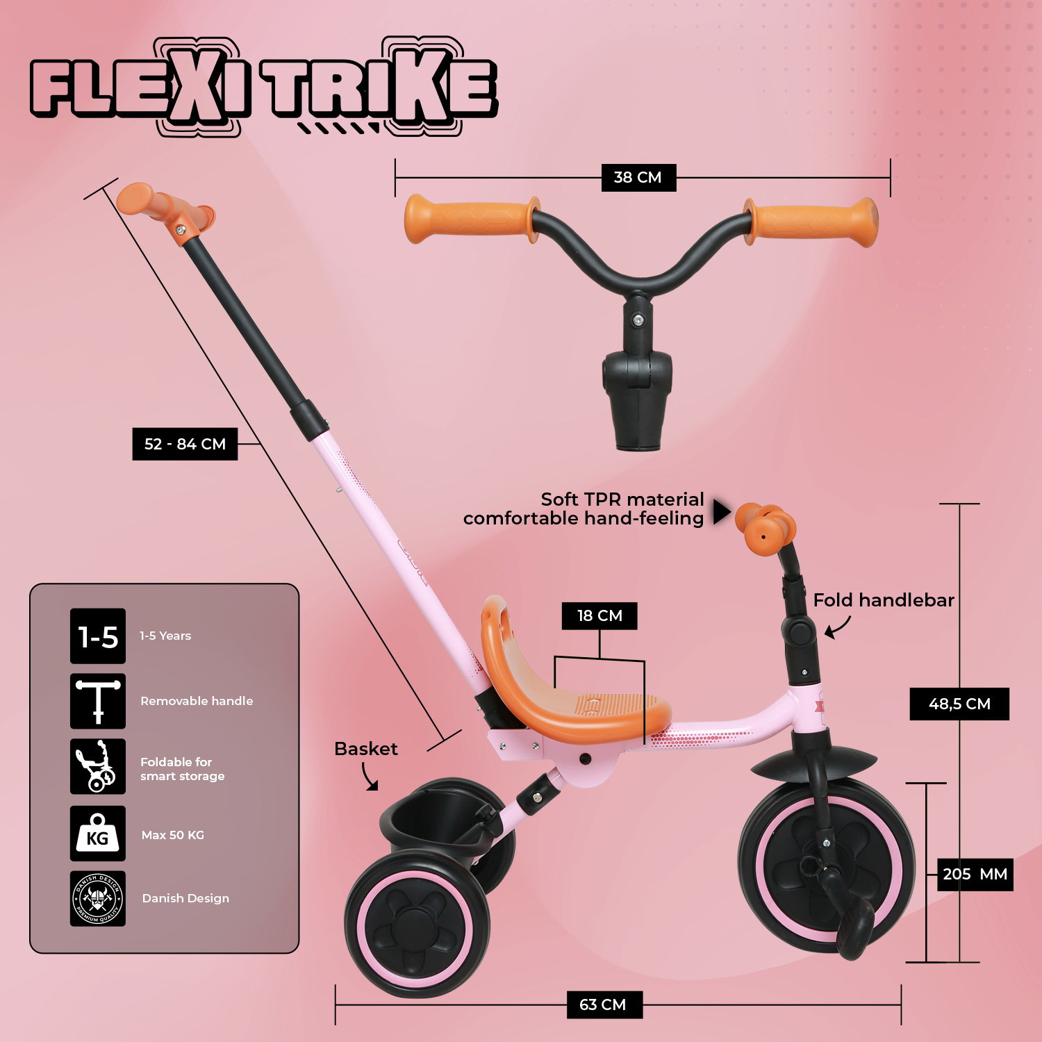 Story Flexi Trehjulet cykel