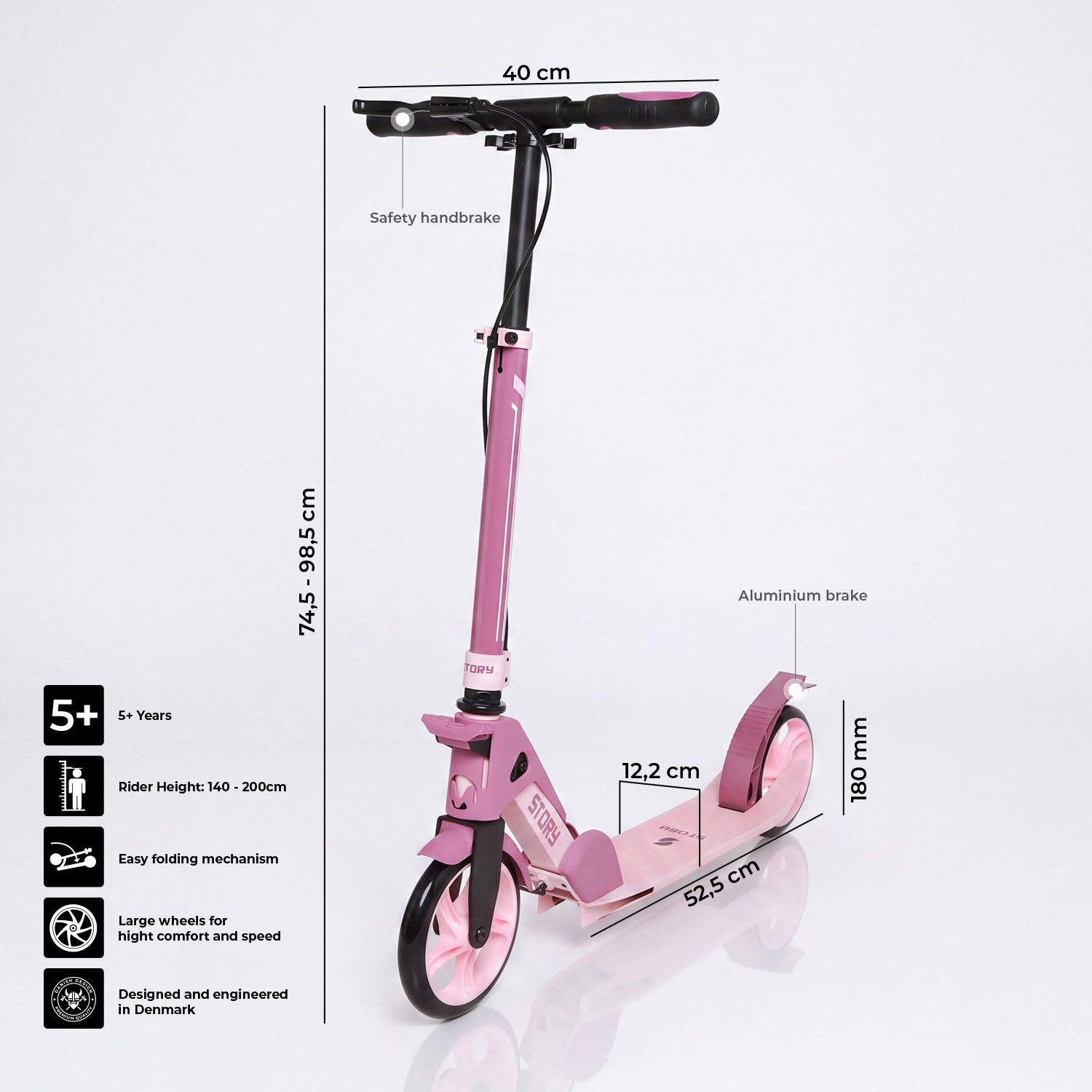 Story Fold & Ride Foldbart løbehjul