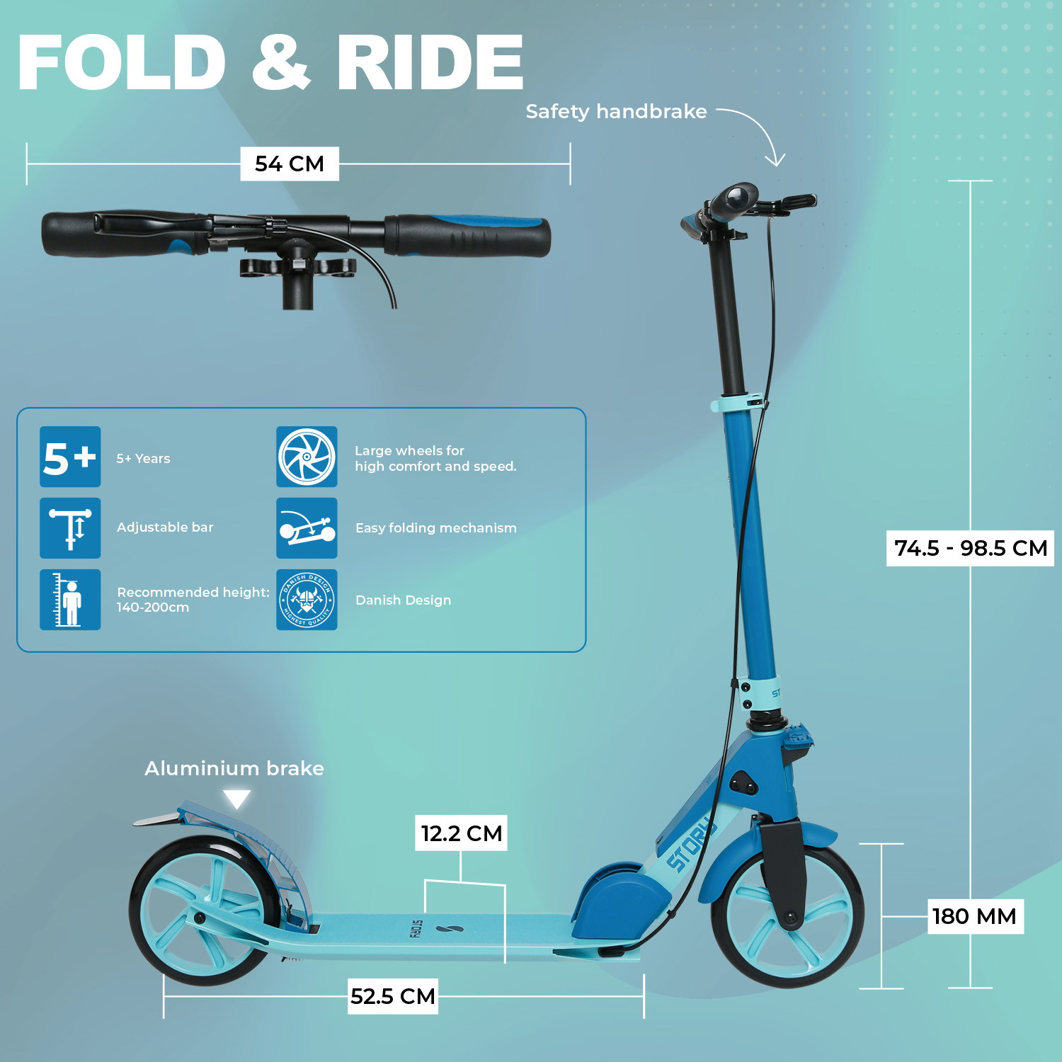 Story Fold & Ride Foldbart løbehjul 