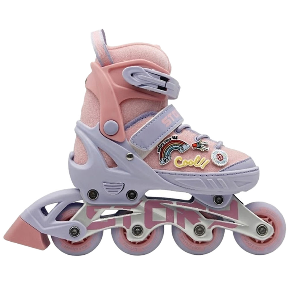 Story Moji Justerbar Inline Rulleskøjter