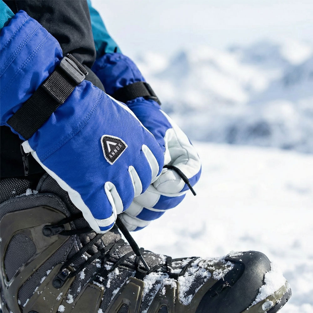 Annox Alpine Læder Skihandsker