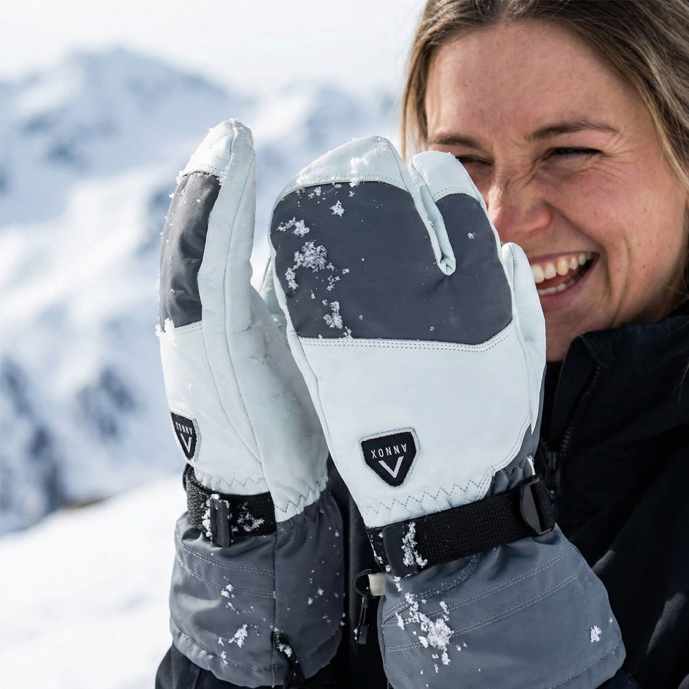 Annox Alpine Læder Skihandsker