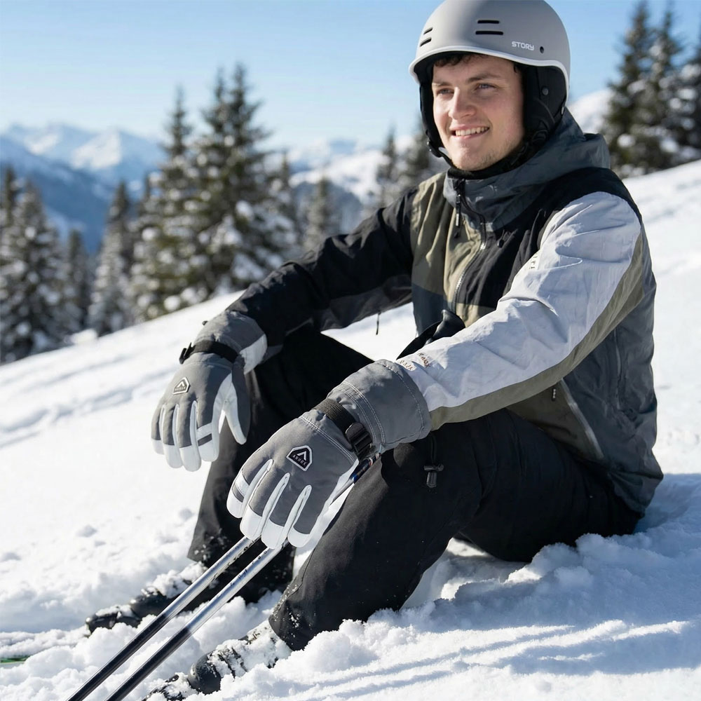 Annox Alpine Læder Skihandsker