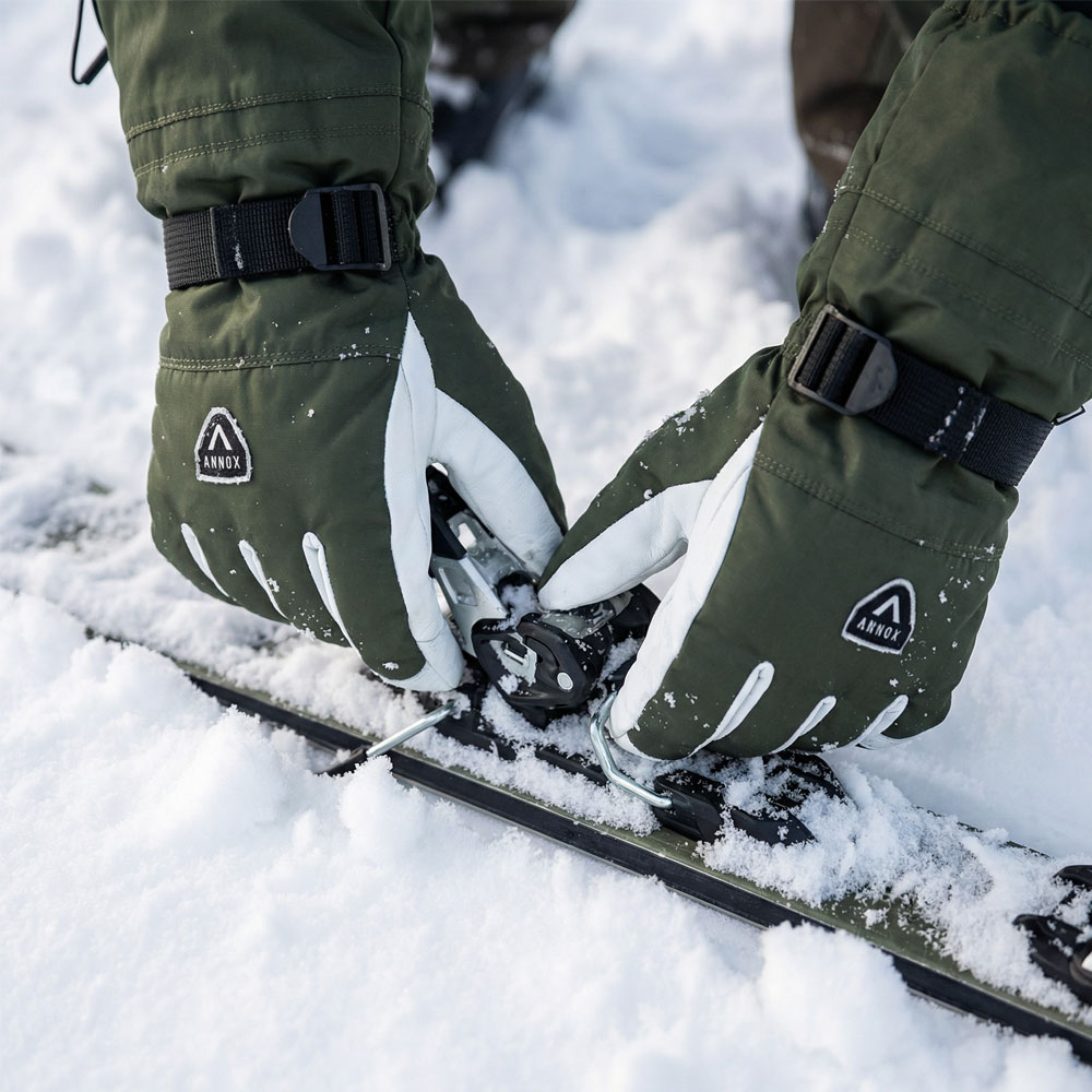Annox Alpine Læder Skihandsker