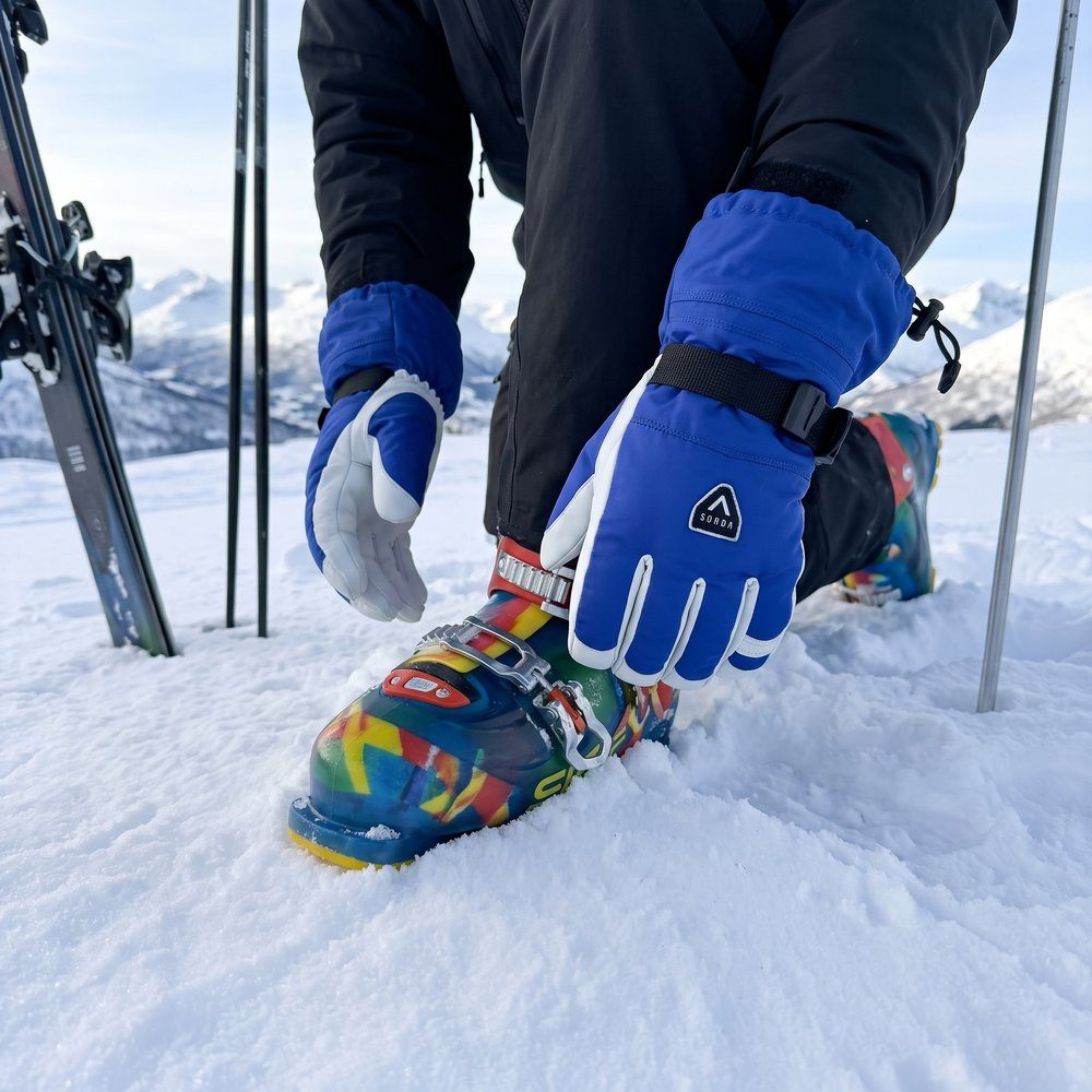 Annox Alpine Læder Skihandsker