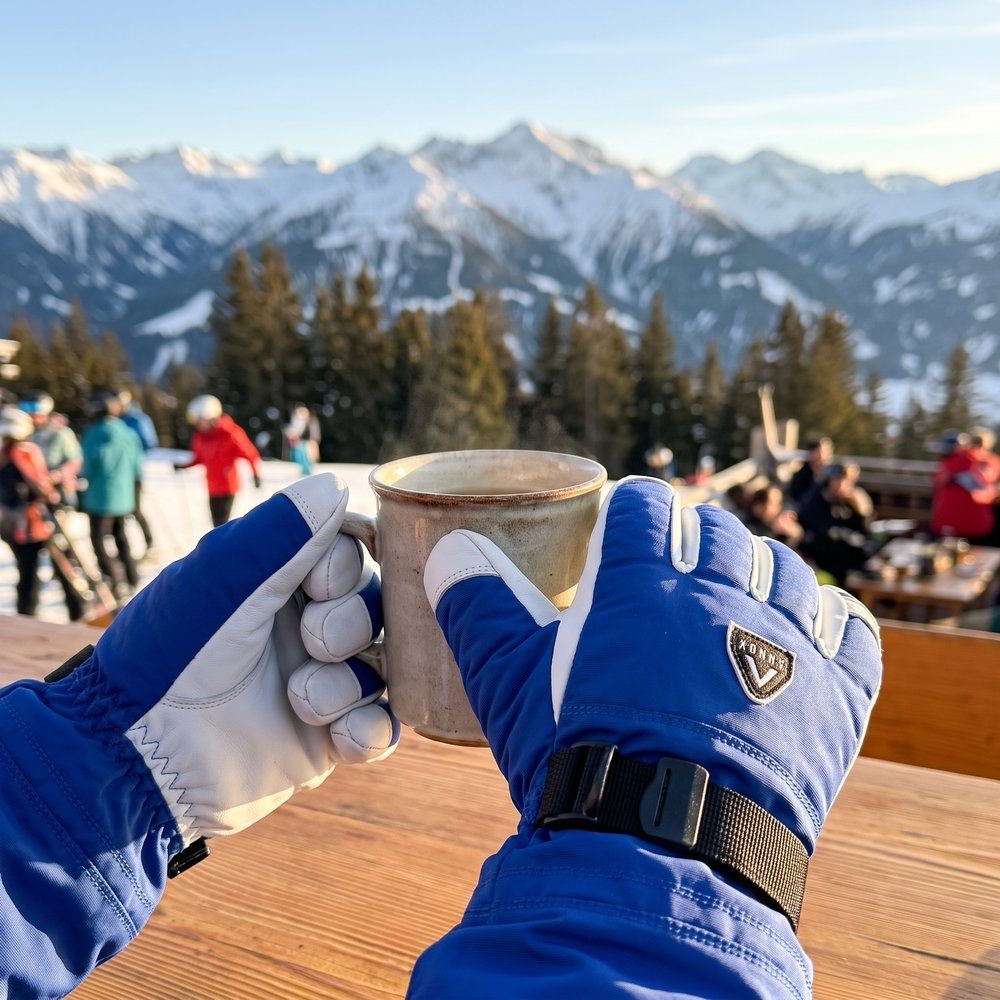 Annox Alpine Læder Skihandsker
