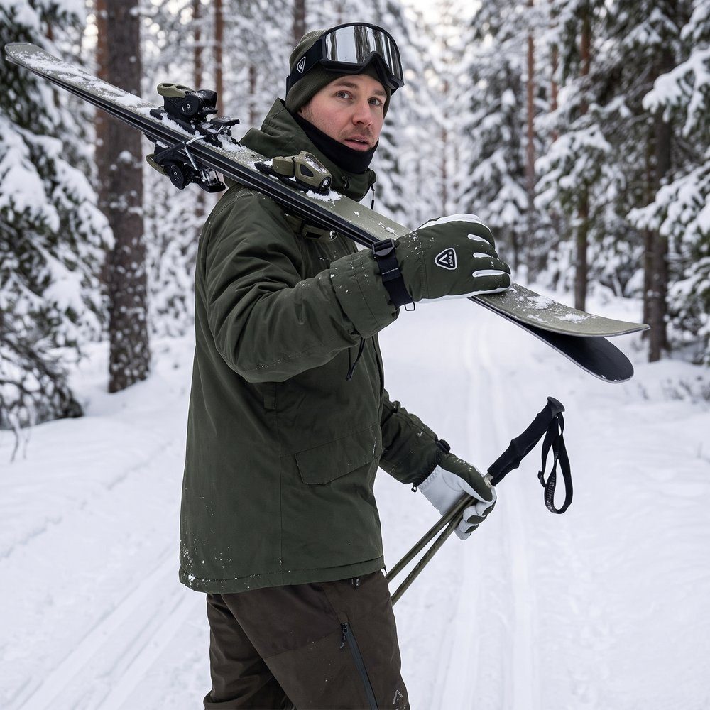 Annox Alpine Læder Skihandsker