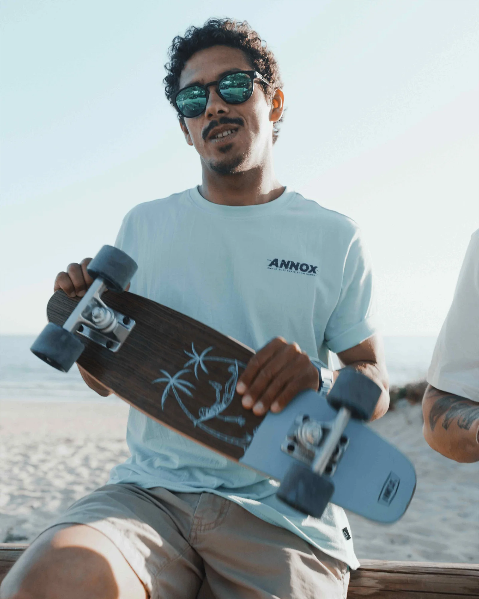 NKX Bones Mini Cruiser Skateboard 22"