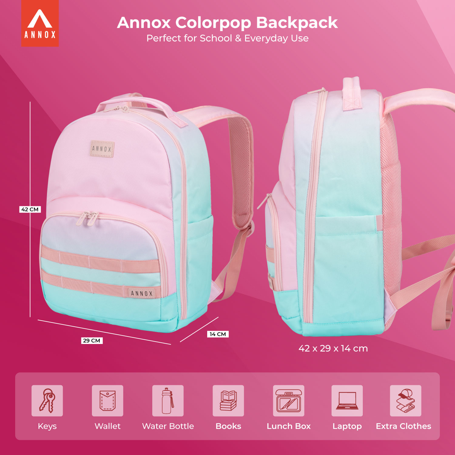 Annox Colorpop Rygsæk