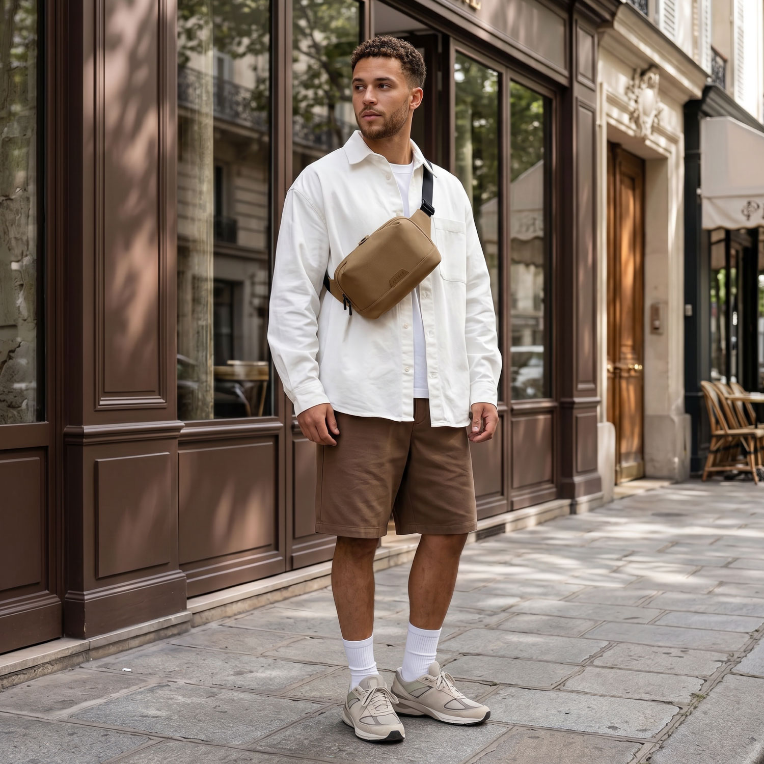Annox Ecosmart Sling Bag – Vandafvisende taske i upcyclet materiale til løbehjul, skateboard & rulleskøjter