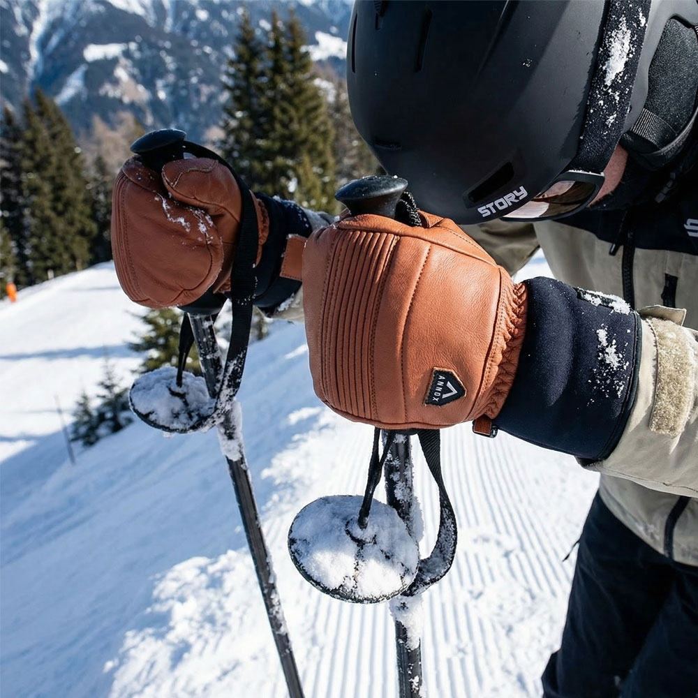 Annox Infinity Læder Skihandsker