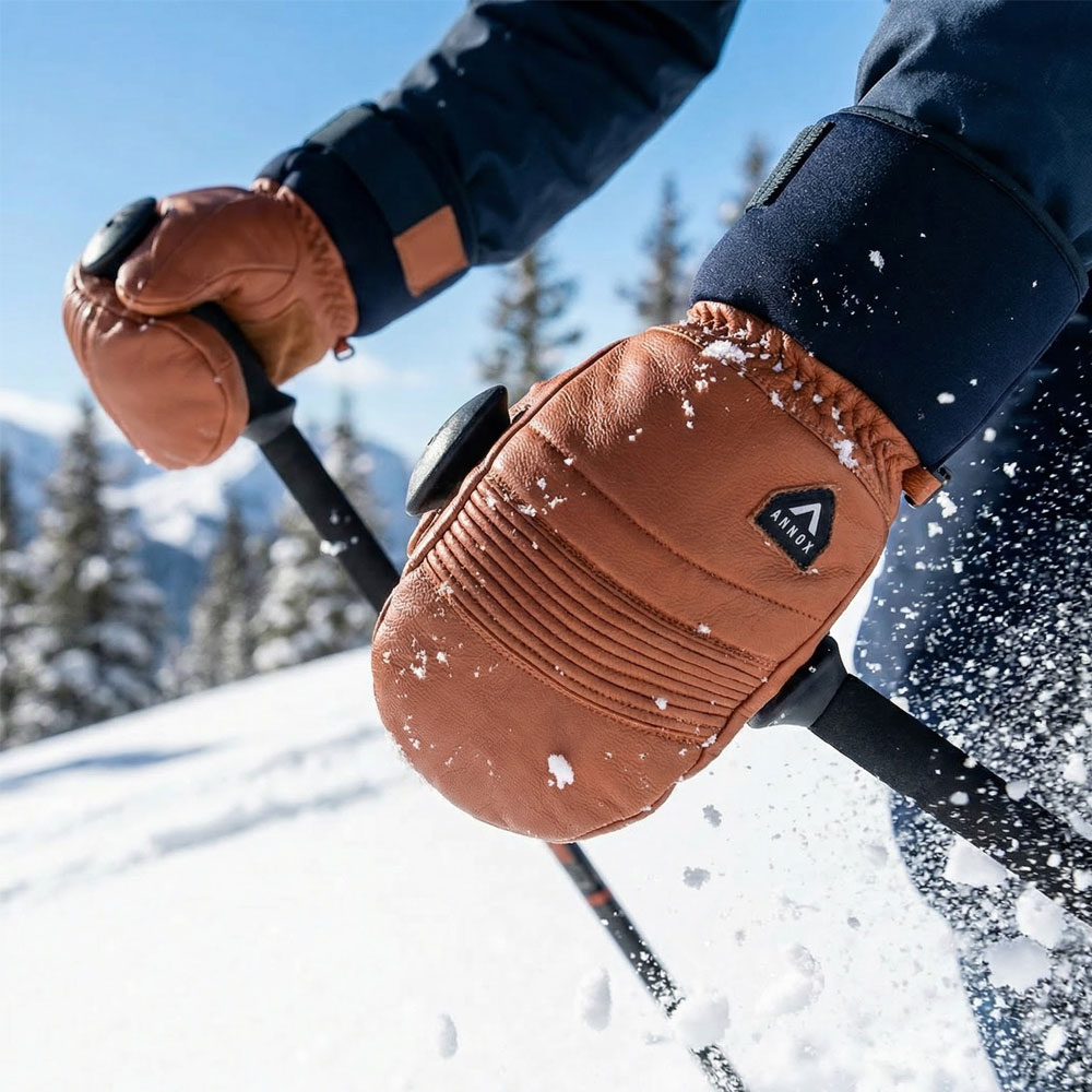 Annox Infinity Læder Skihandsker