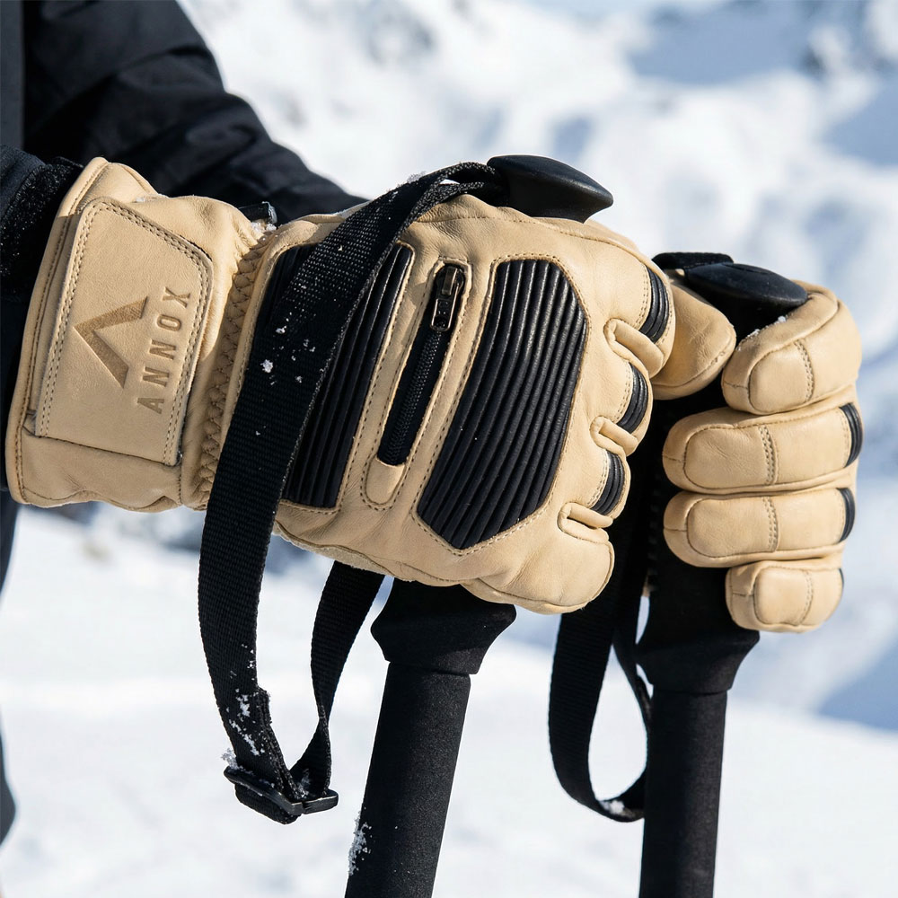 Annox Infinity Læder Skihandsker