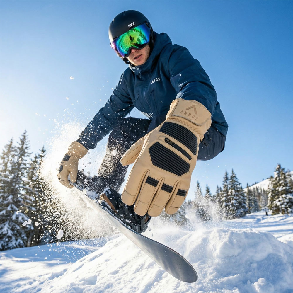 Annox Infinity Læder Skihandsker