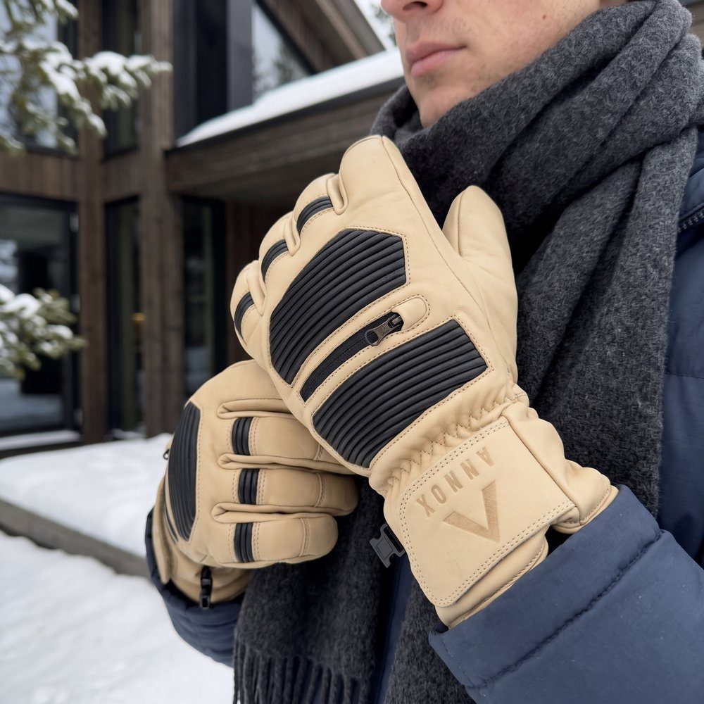 Annox Infinity Læder Skihandsker