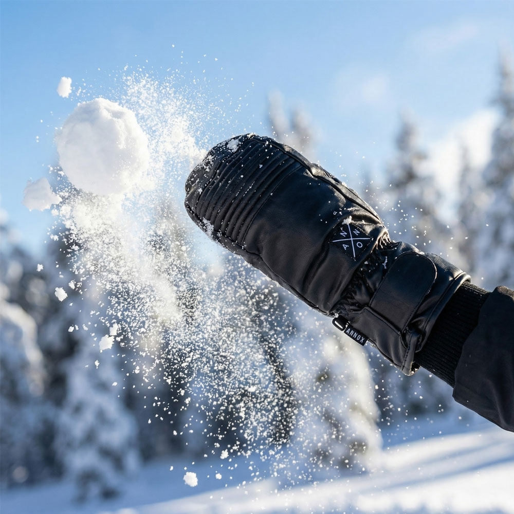 Annox Peak Læder Skihandsker