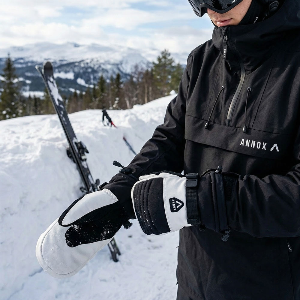 Annox Session Læder Skihandsker