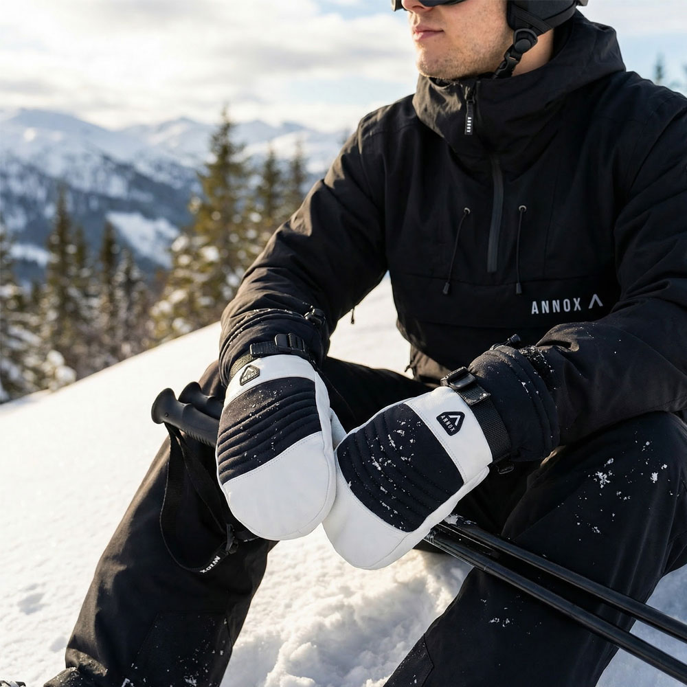 Annox Session Læder Skihandsker
