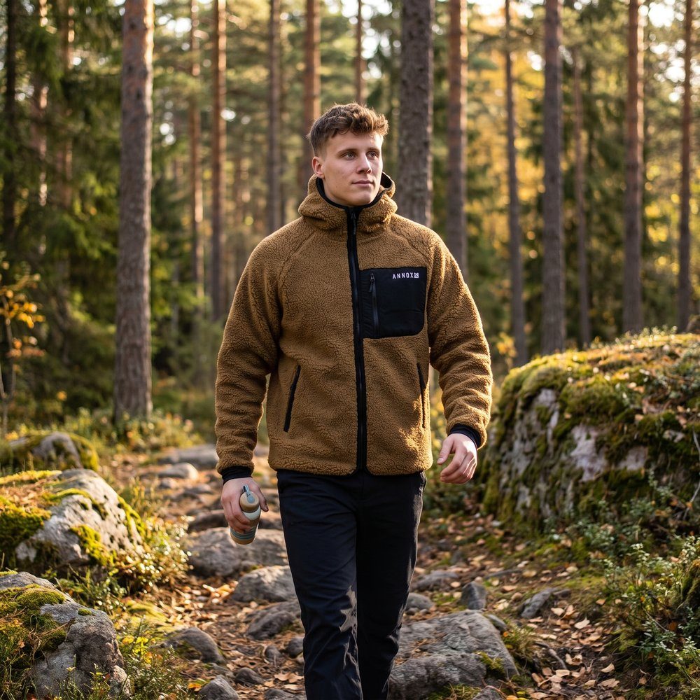 Annox Summit Hoodie  Sherpa Fleecejakke