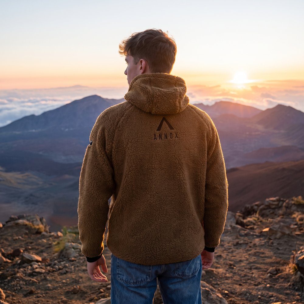 Annox Summit Hoodie  Sherpa Fleecejakke