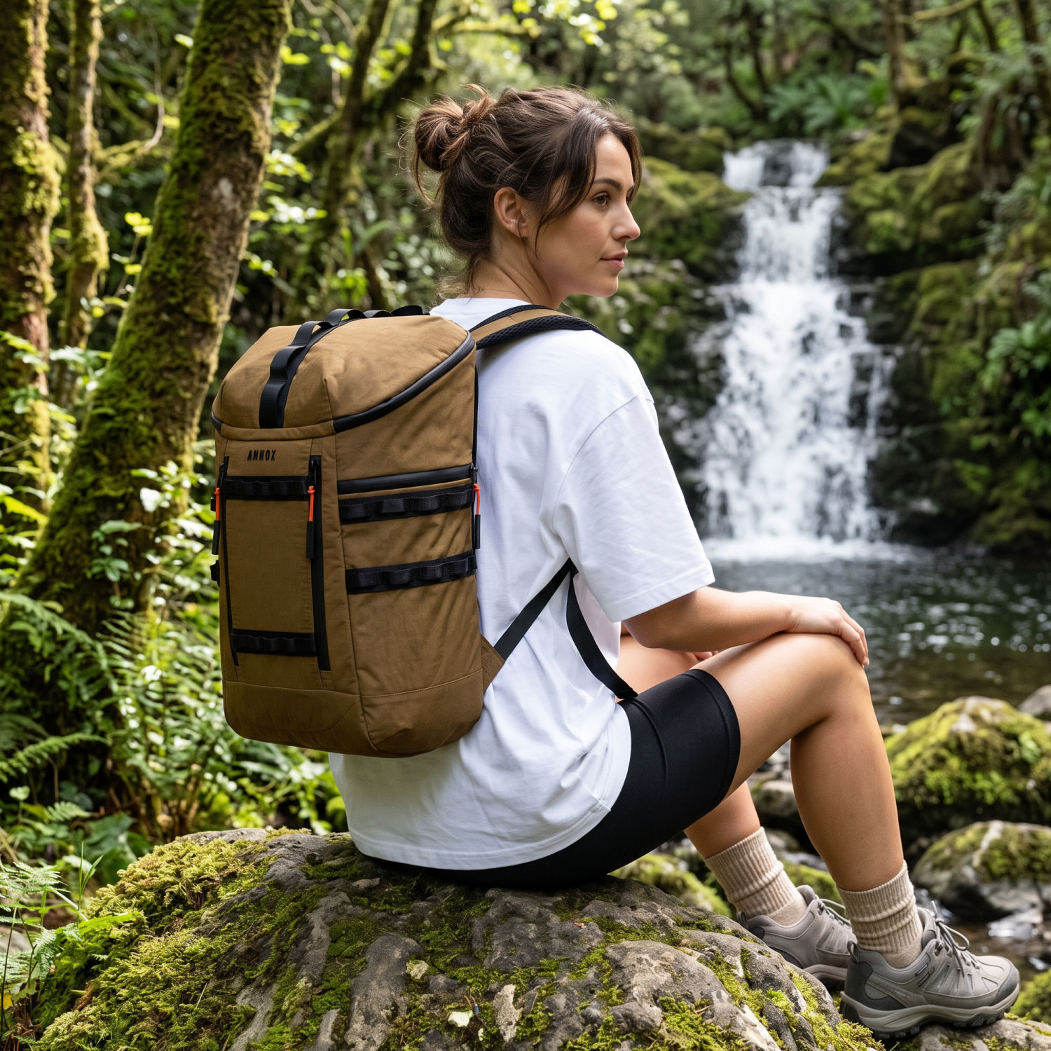 Annox Trailguard 23.5L - Vandtæt outdoor-rygsæk med laptoprum (15.6”)