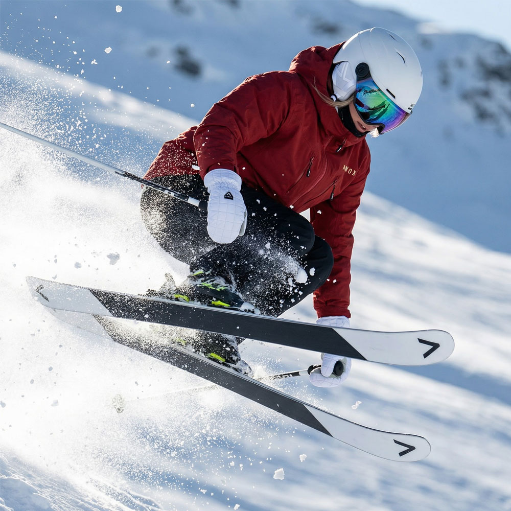 Annox Wired Læder Skihandsker