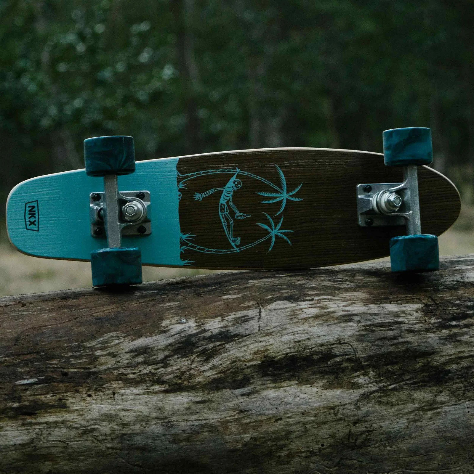 NKX Bones Mini Cruiser Skateboard 22"