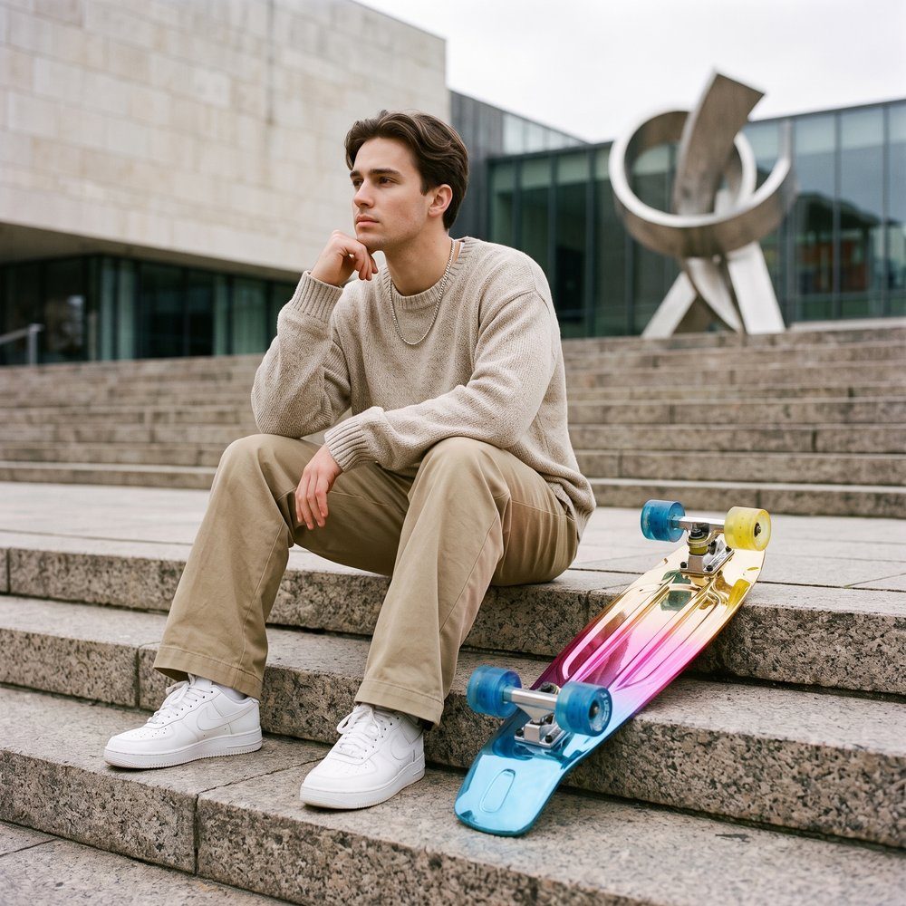 NKX Classic Deluxe Skateboard 27"