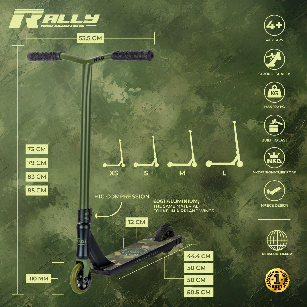 NKD Rally Trick Løbehjul
