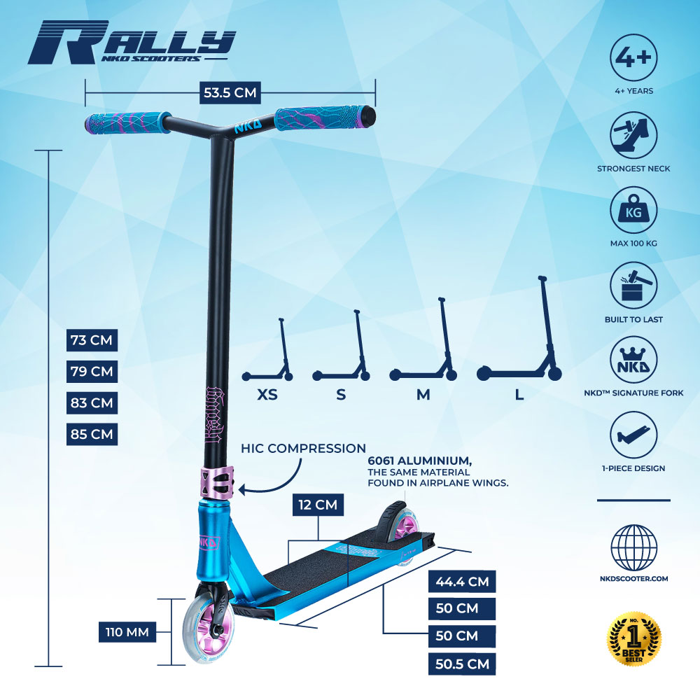NKD Rally Trick Løbehjul