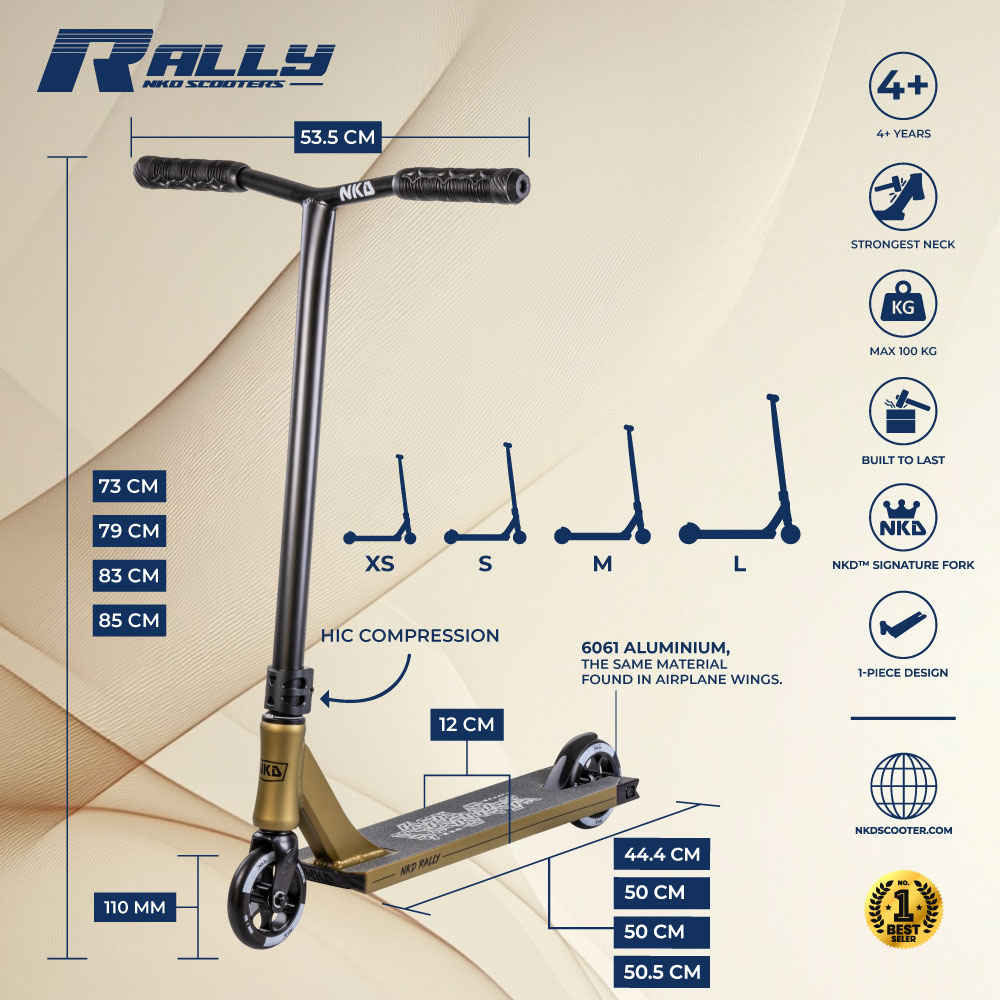 NKD Rally Trick Løbehjul